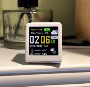 SmartDesk Weather Clock Pro