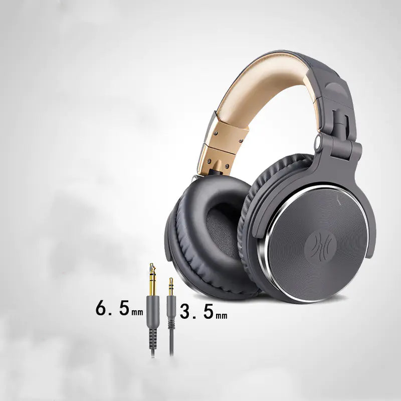 50mm Studio Pro Wired Headphones with Mic