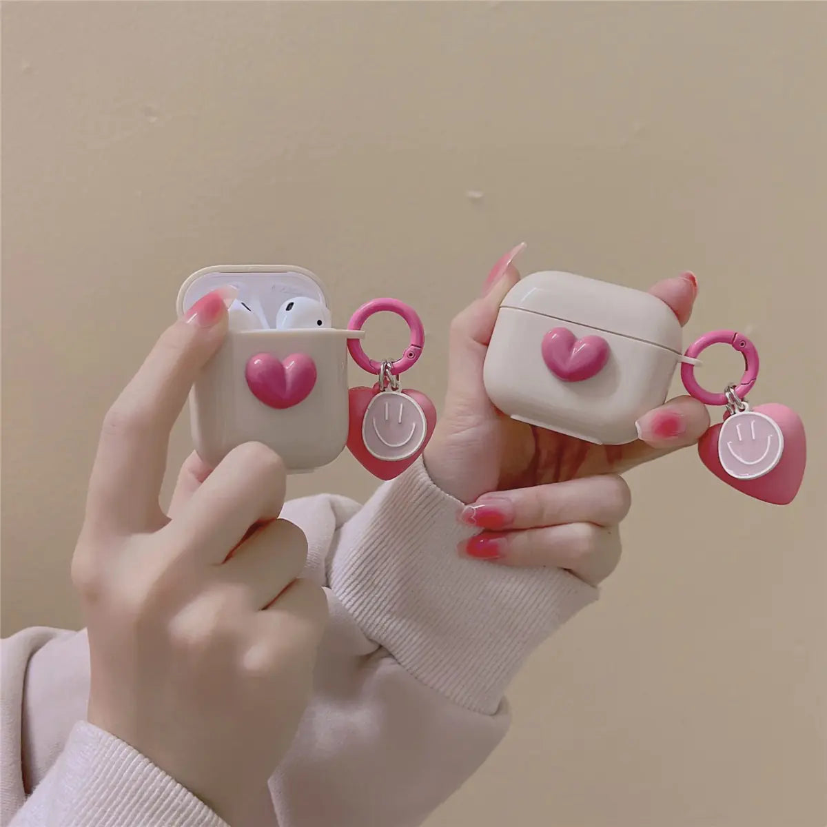 Smiley Love AirPods Protective Cover