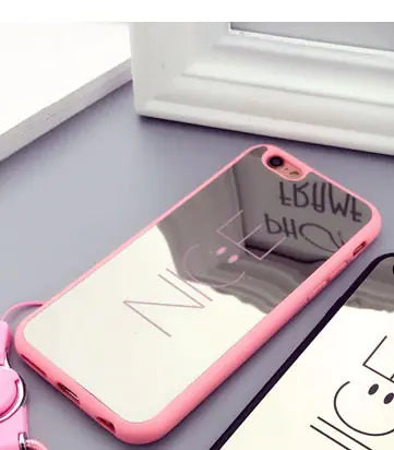 Smiley Face Phone Case with Mirror Finish