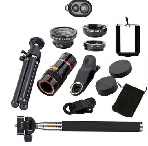 Tripod, Phone Lens, Selfie Stick, Telescope