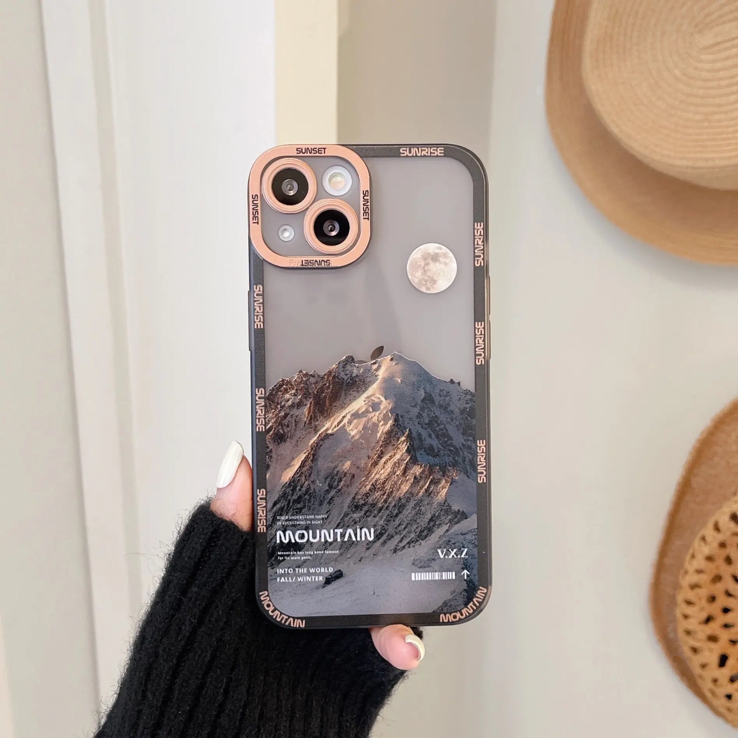 Snow Mountain Silicone Case for Mobile Phones