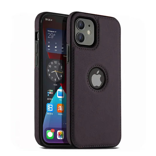 SlimPro Leather Case for iPhone 11-15