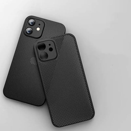 Ultra-thin Breathable Mobile Phone Case with Grid Design