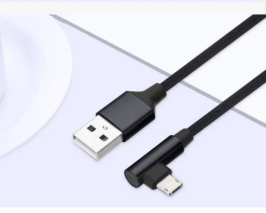90-Degree Gaming Charge Cable for Multi-Devices