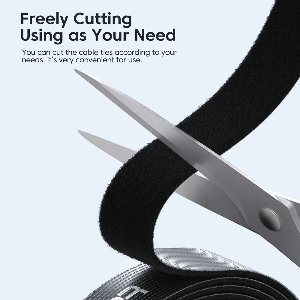 Toocki Phone Data Cable Velcro Tie for Organization