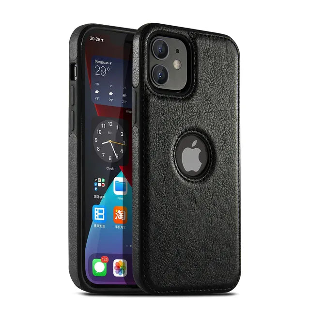 SlimPro Leather Case for iPhone 11-15