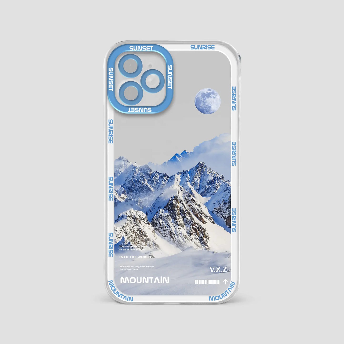 Snow Mountain Silicone Case for Mobile Phones